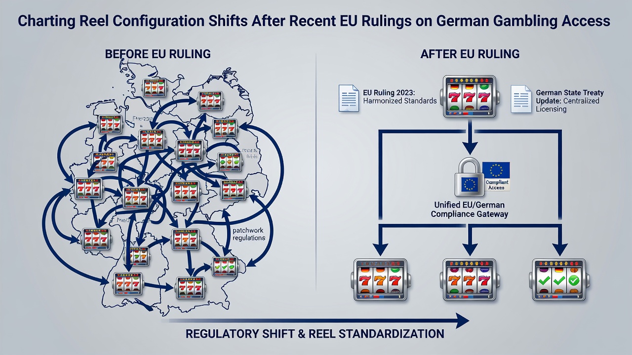Grafik zu Reel-Konfigurationsverschiebungen in regulierten deutschen Slots 2026