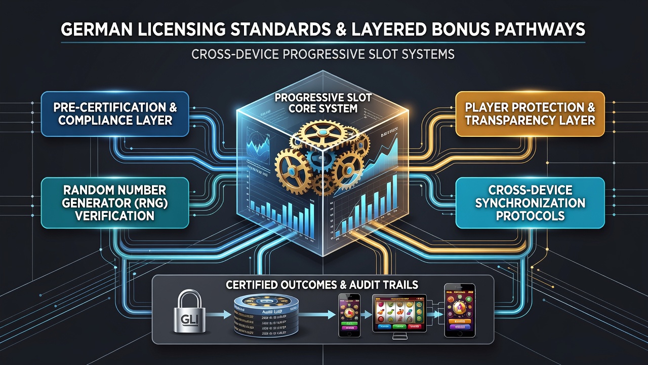 Technische Synchronisation von Bonus-Pfaden in mobilen und stationären progressiven Slots unter deutschen Lizenzbedingungen